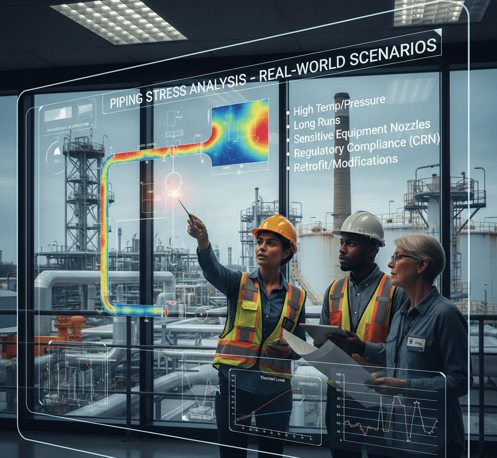 Piping Flexibility & Stress Analysis