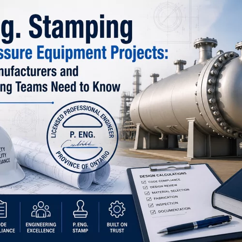 P.Eng. Stamping for Pressure Equipment Projects What Manufacturers and Engineering Teams Need to Know 