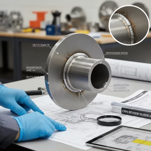 Pressure Vessel Nozzle Reinforcement: What CRN Reviewers Look For